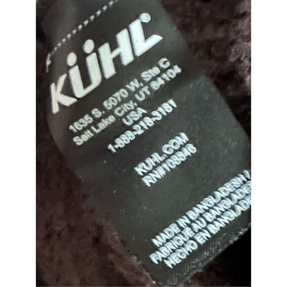 Beautiful KUHL Sweater Womens BROWN Pullover Cowl Neck size XL Good condition - Picture 12 of 13